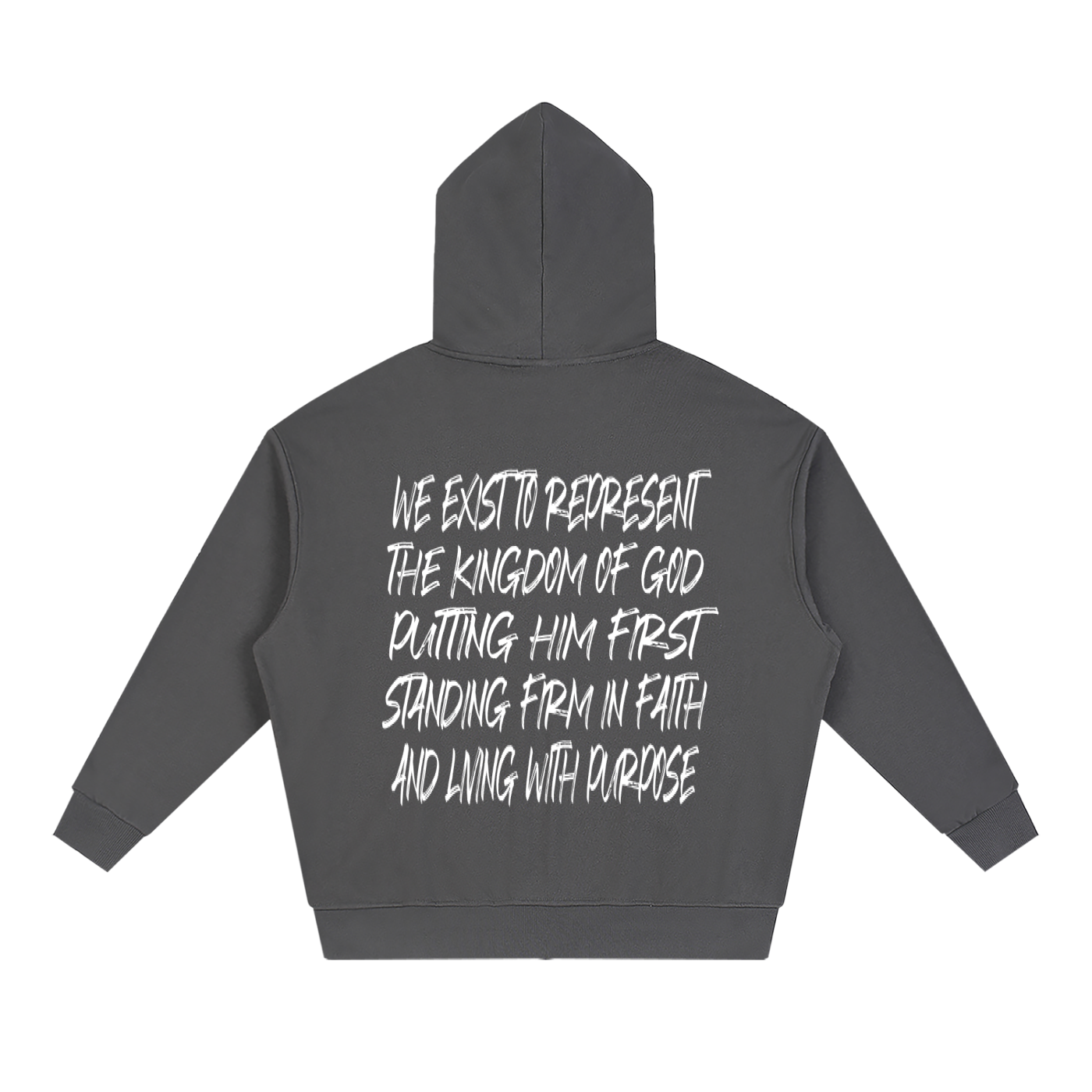 Mission Statement Zip-up Hoodie