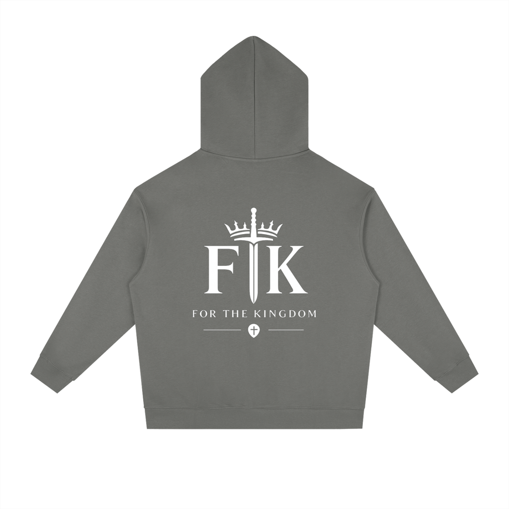 M6:33 Hoodie Grey/White