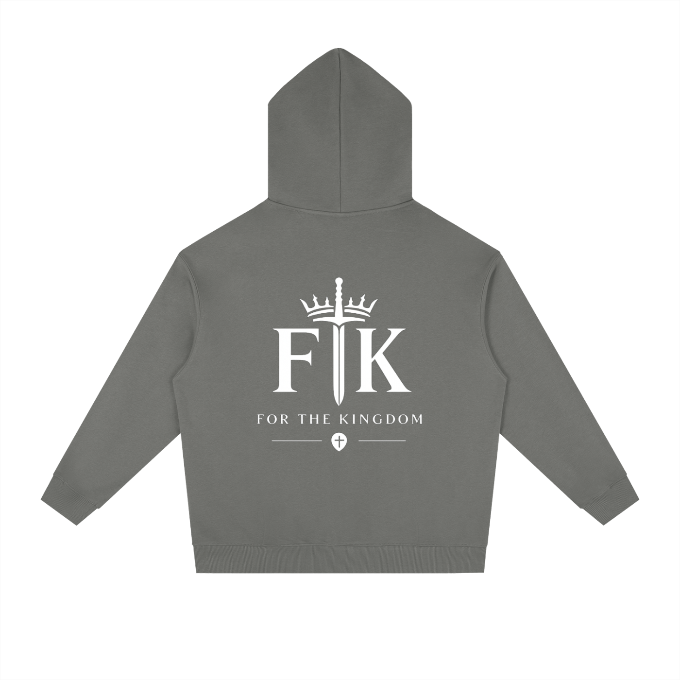 M6:33 Hoodie Grey/White