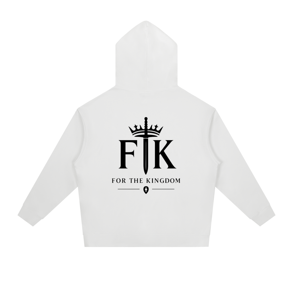 M6:33 Hoodie White/Black