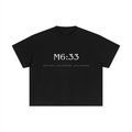 Matthew 6:33 T-Shirt (White Letters)