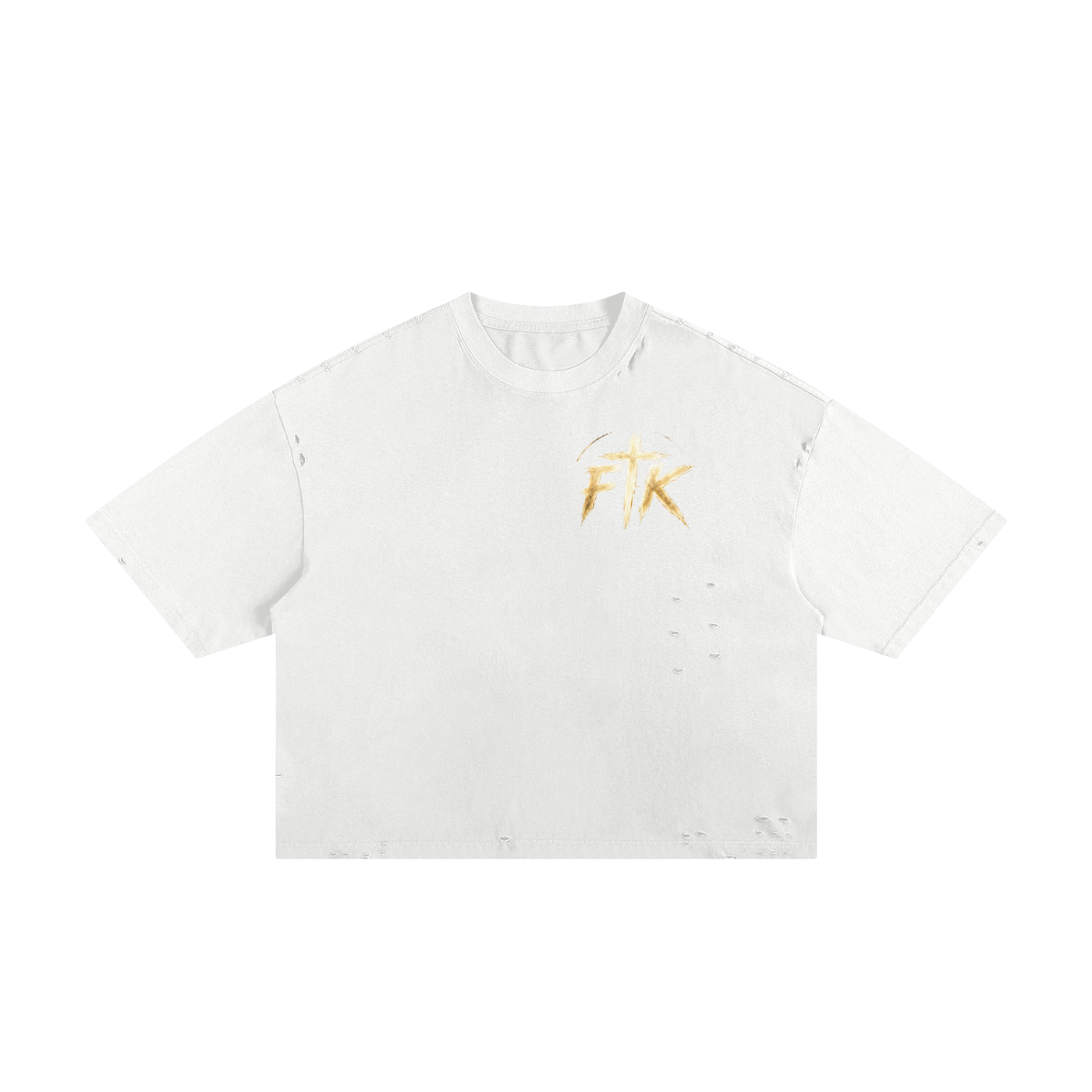 Light Of The World Frayed Boxy Tee