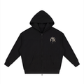 Connected Through Christ Black Zip-up Hoodie