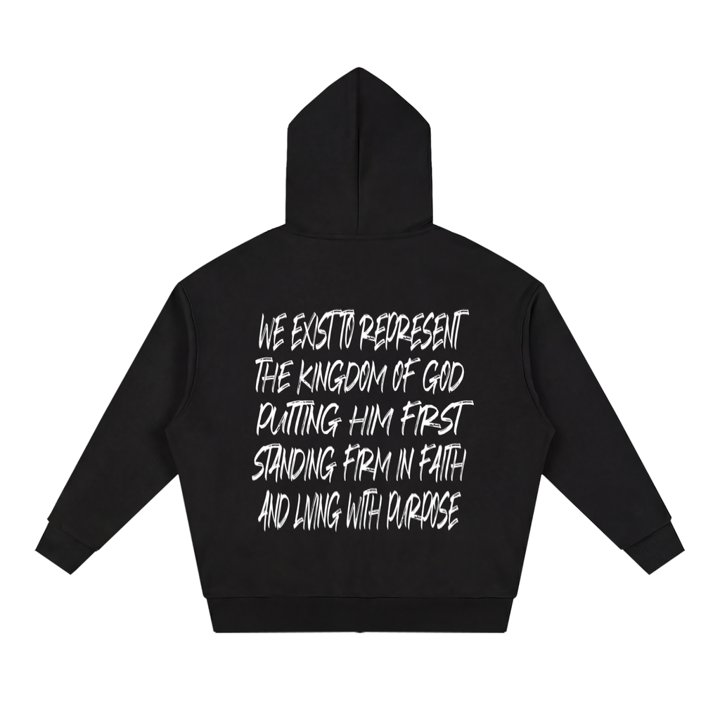 Mission Statement Zip-up Hoodie