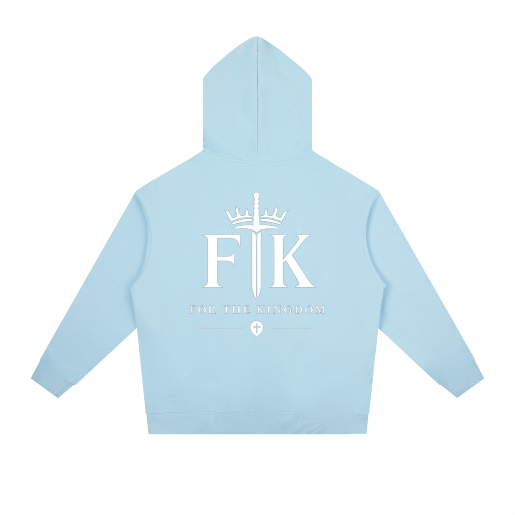 M6:33 Hoodie Sky Blue/White