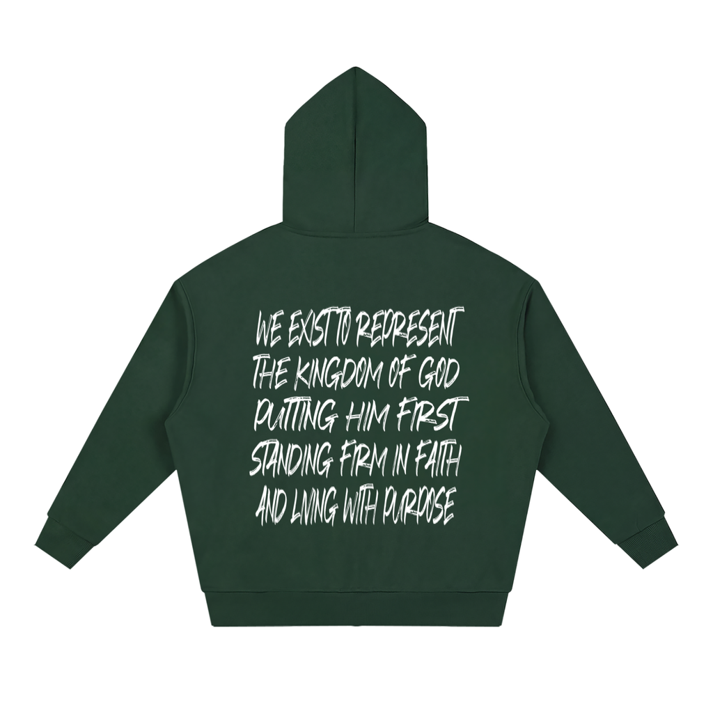 Mission Statement Zip-up Hoodie