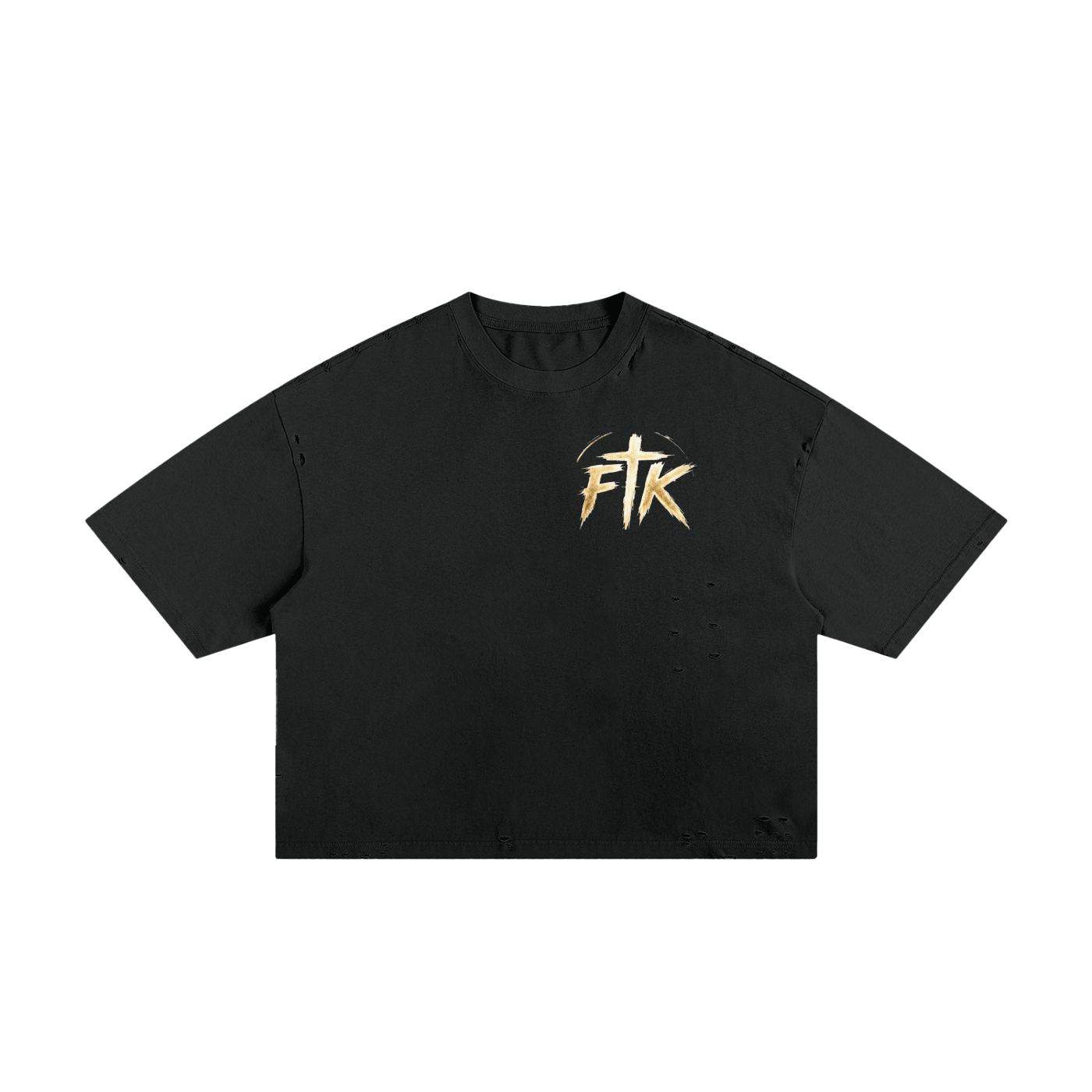 Light Of The World Frayed Boxy Tee